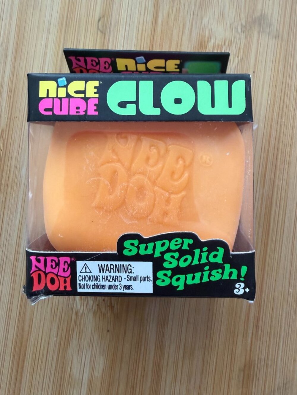 NITB NeeDoh Nice Cube Glow